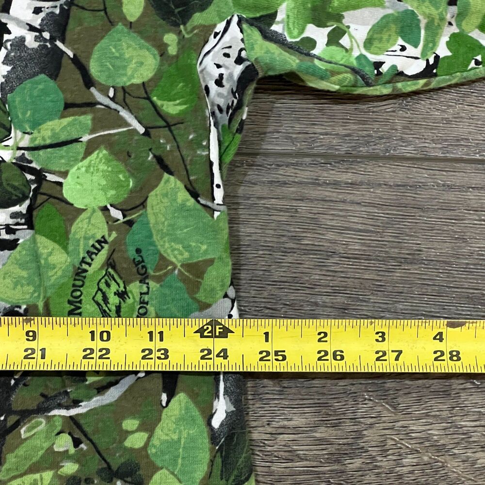 Vintage 90s Liberty Rocky Mountain Camo Long Sleeve T-Shirt Aspen Realtree - XL - Picture 7 of 8